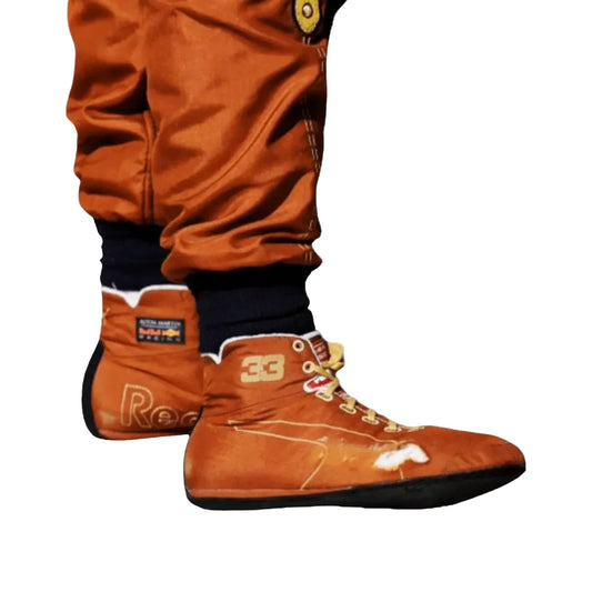 2018 Max Verstappen Red Bull F1 Race Shoes – USGP - F1 Vintage Racewear
