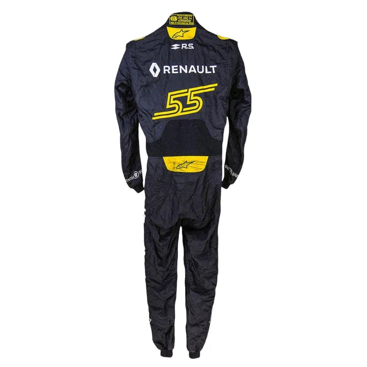 2018 Carlos Sainz Race Renault F1 Suit - F1 Vintage Racewear