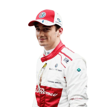 2018 Charles Leclerc Alfa Romeo Sauber Formula 1 suit - F1 Vintage Racewear