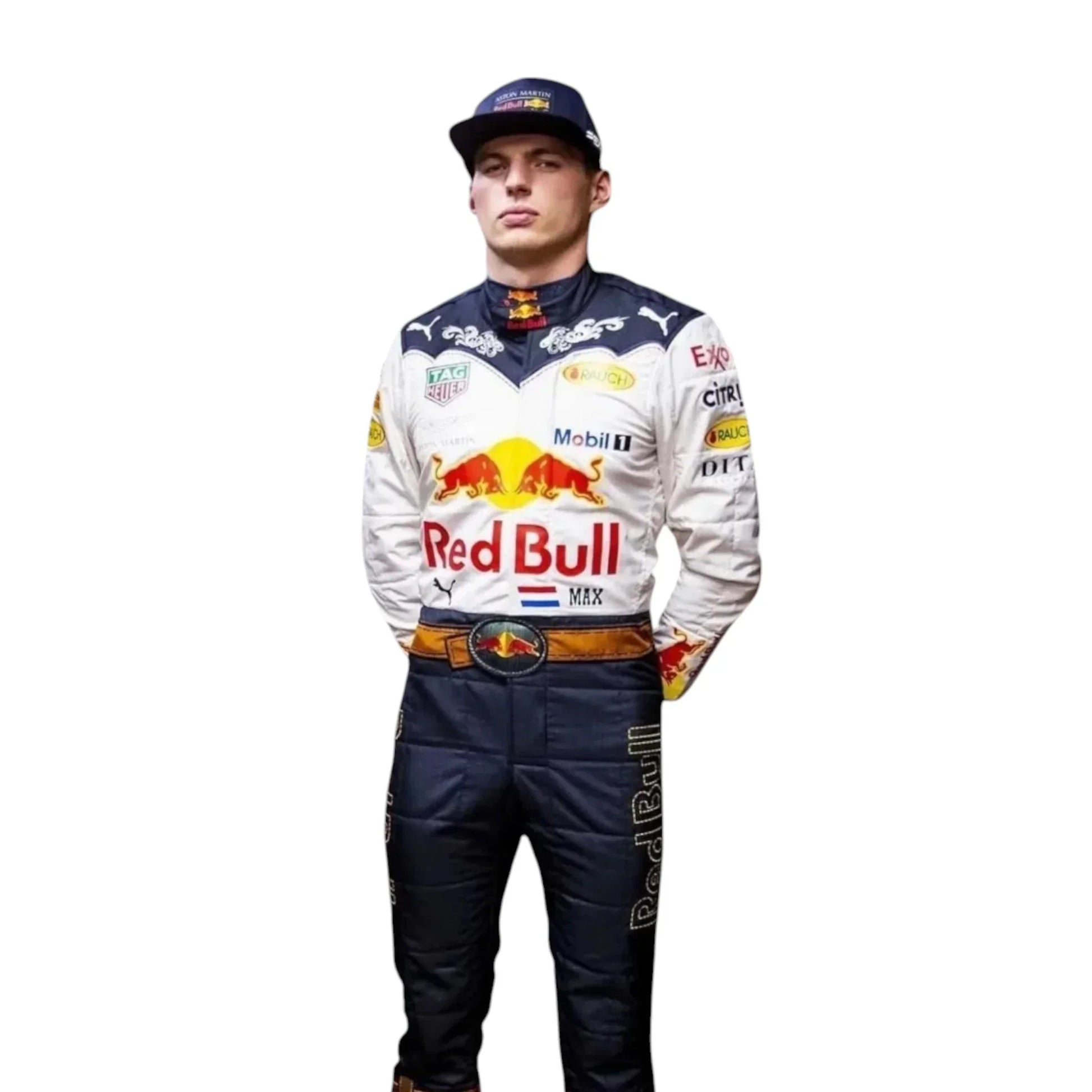 2018 Max Verstappen Red Bull Racing Suit Replica - United States GP