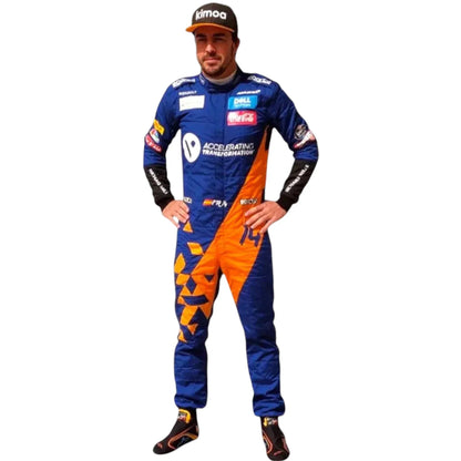 2019 Fernando Alonso Mclaren F1 Race Suit