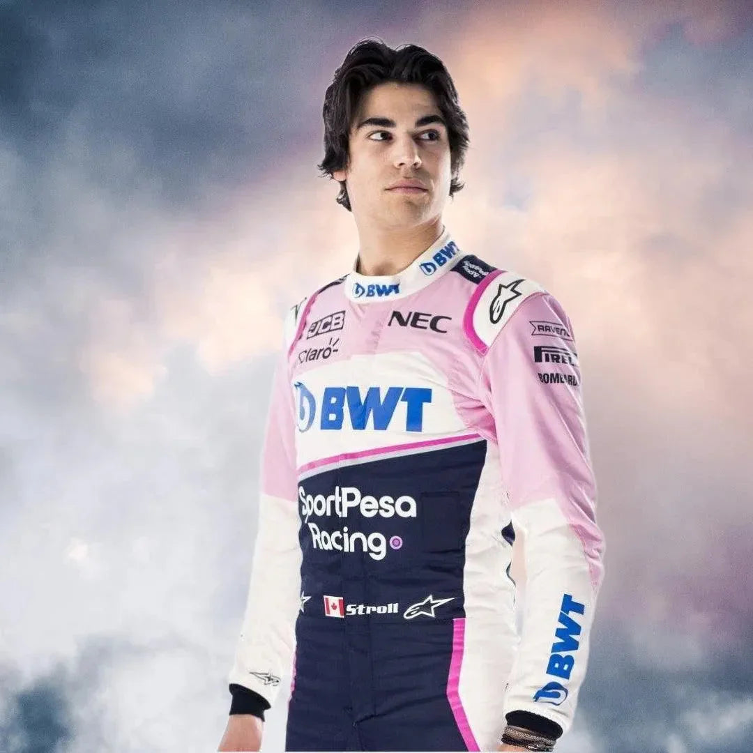 2019 Lance Stroll Racing Point BWT Team Alpine F1 Suit