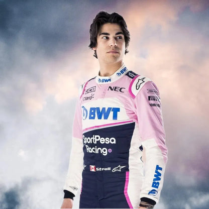 2019 Lance Stroll Racing Point BWT Team Alpine F1 Suit