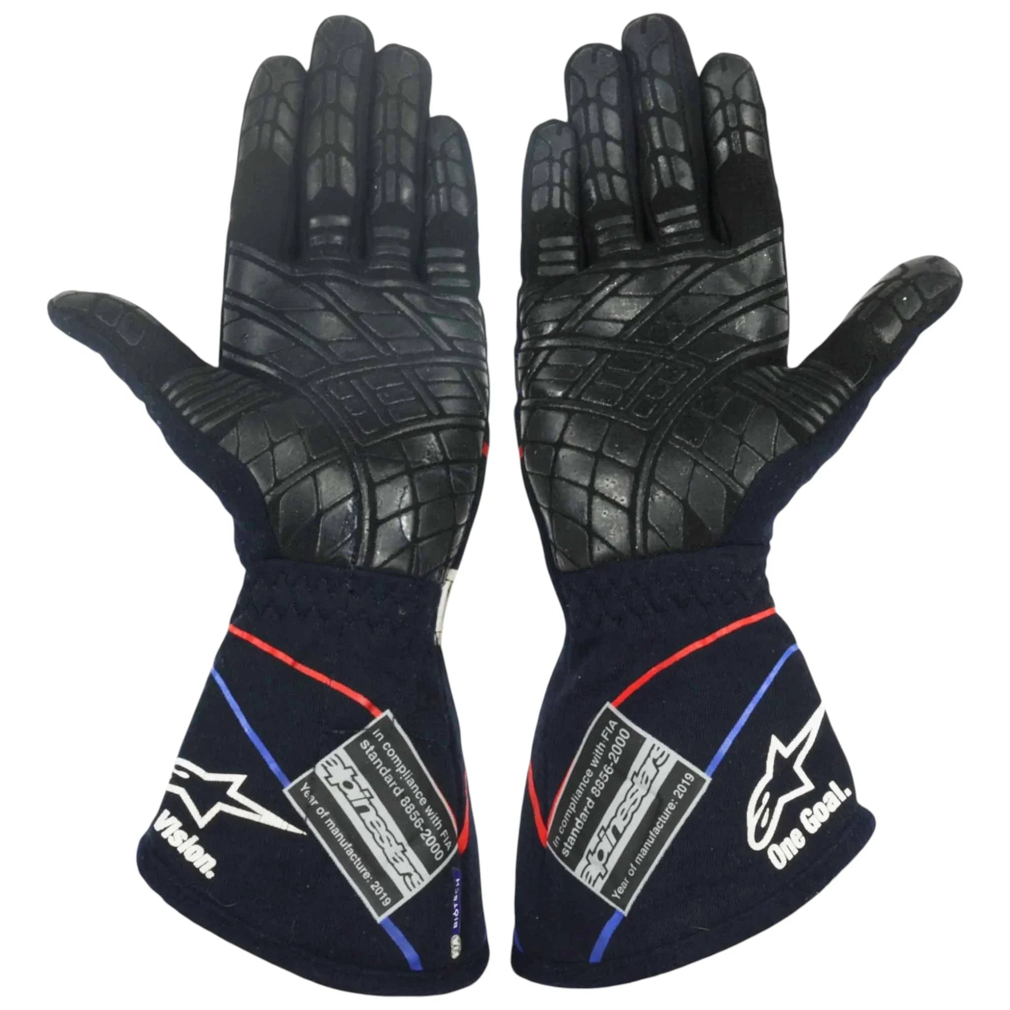 2019 Pierre Gasly Signed Belgian GP Scuderia Toro Rosso F1 Gloves