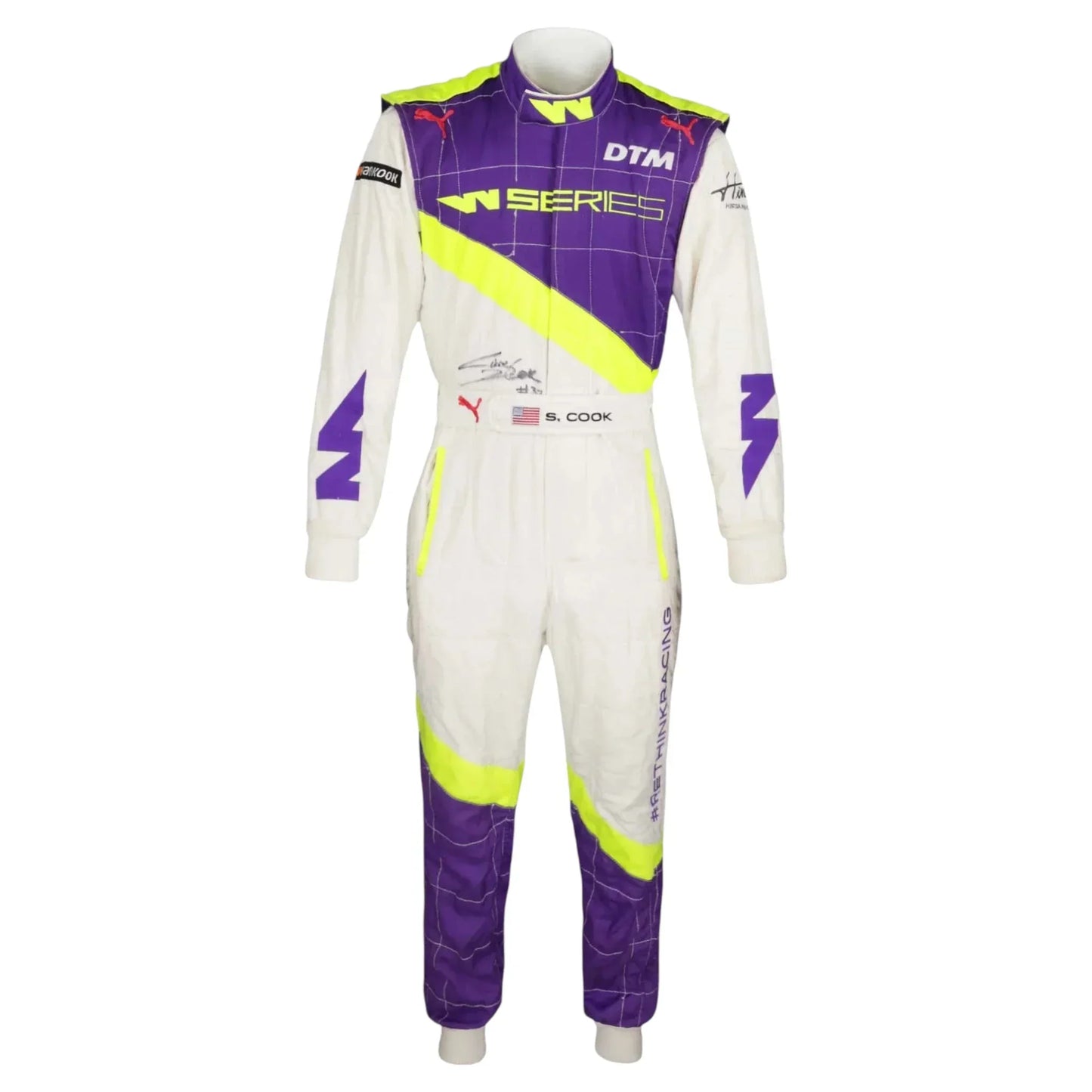 2019 Sabre Cook Signed Race W Series Suit