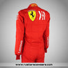 2019 Sebastian Vettel Brazilian GP Scuderia Ferrari F1 Suit
