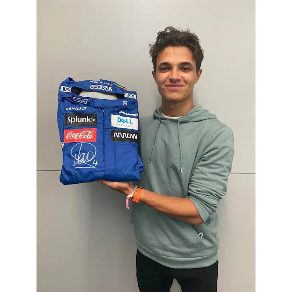 2020 Lando Norris McLaren Arrow Promo Formula 1 Suit
