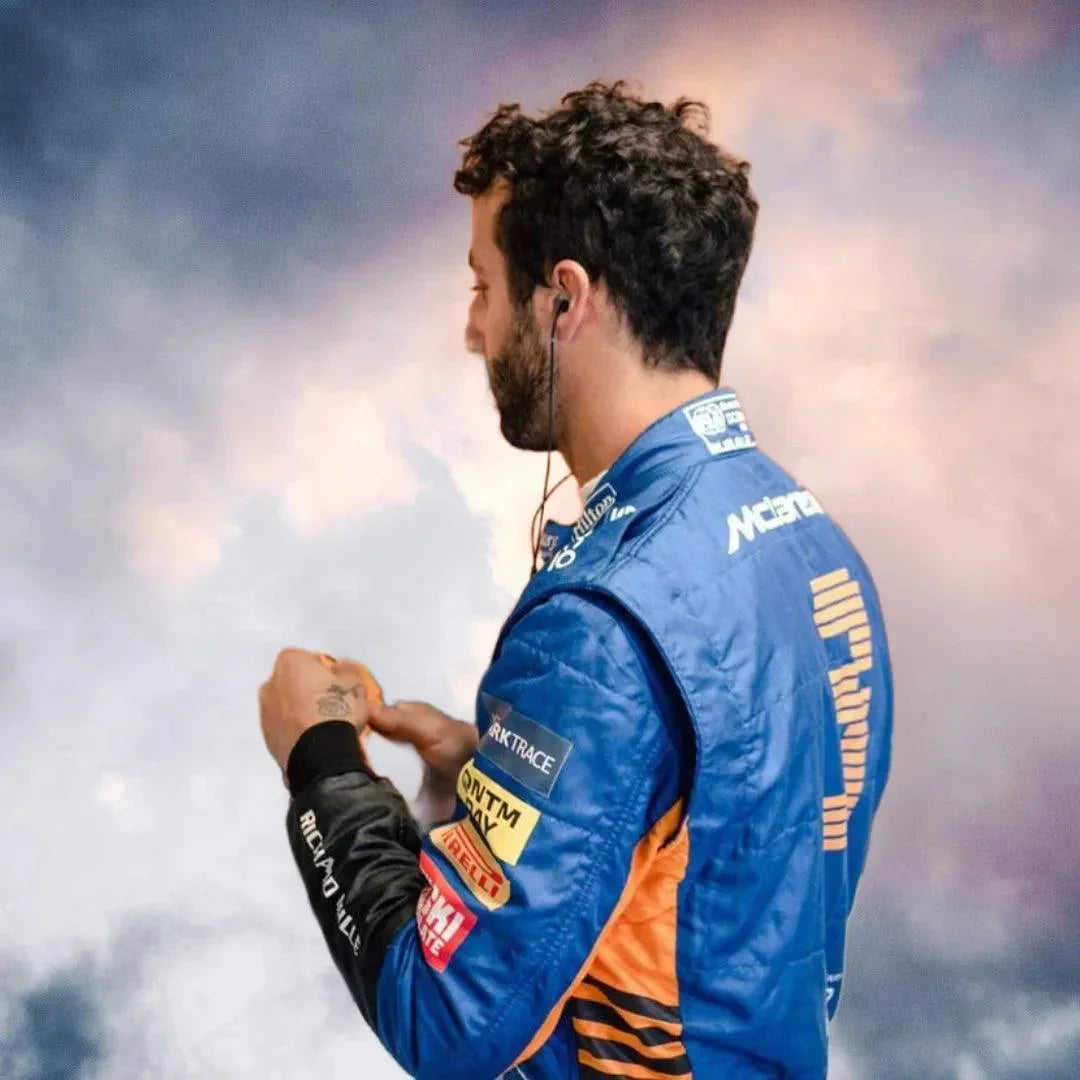 2021 Daniel Ricciardo Replica Race Suit F1 McLaren - F1 Vintage Racewear