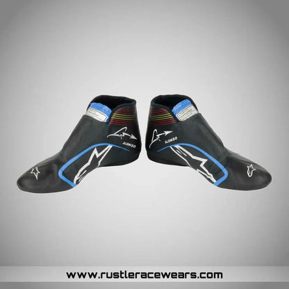 2021 Fernando Alonso Race Alpine F1 Boots - F1 Vintage Racewear