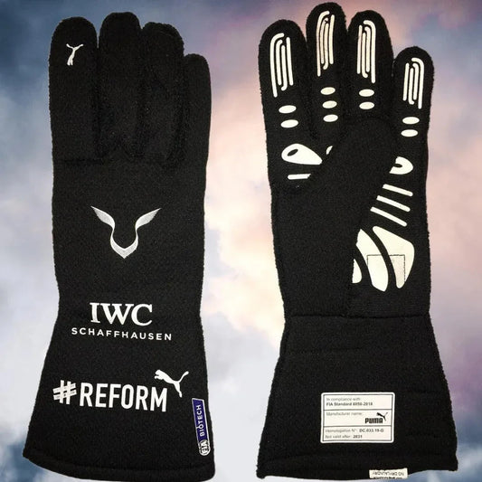 2021 Lewis Hamilton Mercedes Gloves - F1 Vintage Racewear