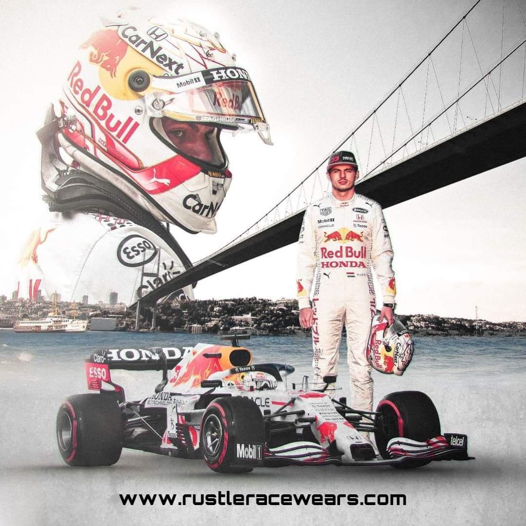 2021 Max Verstappen Red Bull Special Turkish GP Race Suit - F1 Vintage Racewear