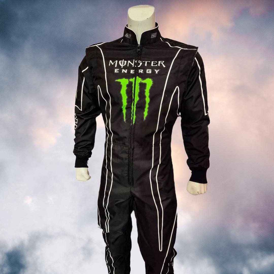 2021 Monster Energy Kart Racing Suit - F1 Vintage Racewear