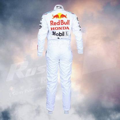 2021 Sergio Perez Redbull unveil special Turkish GP Race Suit - F1 Vintage Racewear