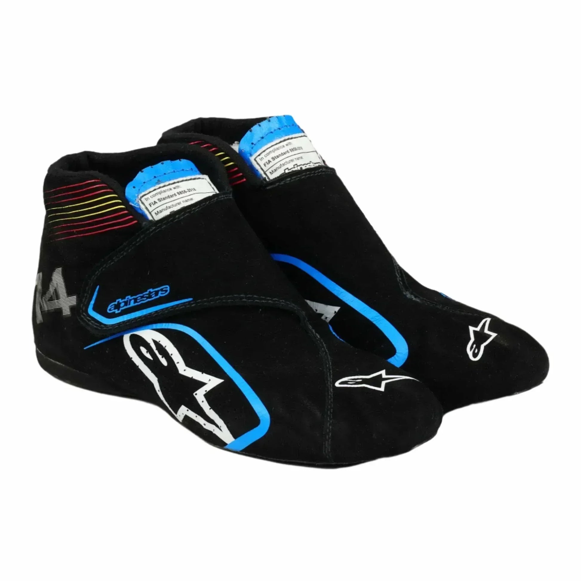 2021 Fernando Alonso Alpine F1 Race Boots - Alpinestars - F1 Vintage Racewear