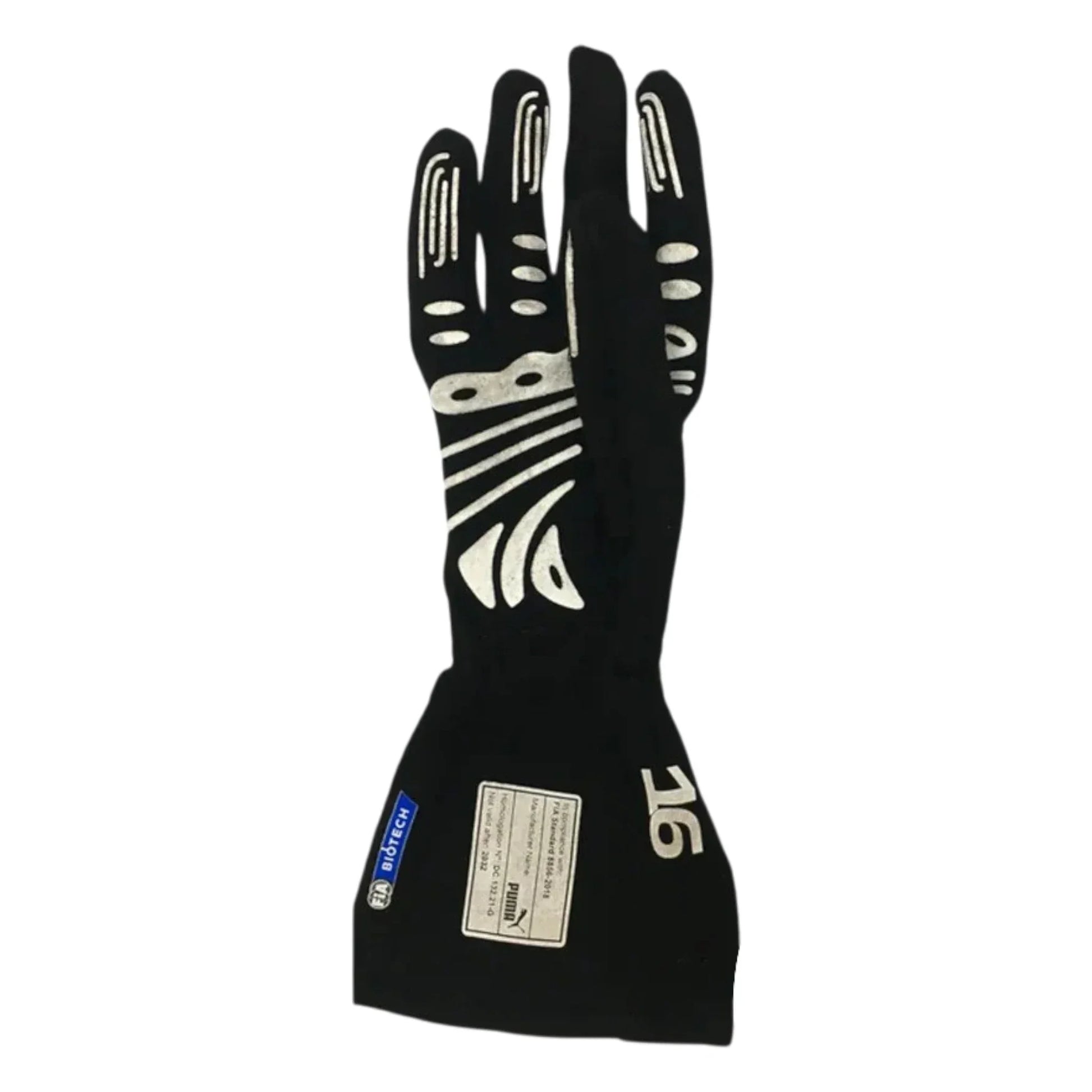2021 Charles Leclerc Ferrari Monaco GP F1 gloves