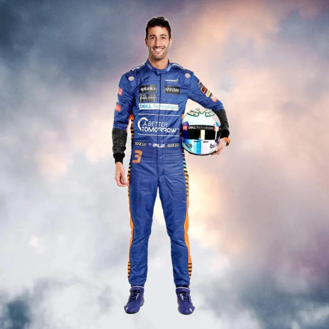 2021 Daniel Ricciardo Replica Race Suit F1 McLaren