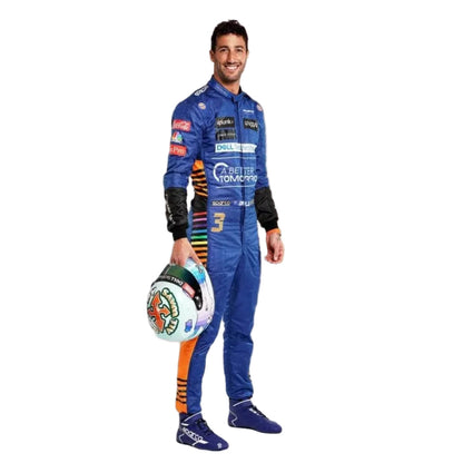 2021 Daniel Ricciardo Replica Race Suit F1 McLaren