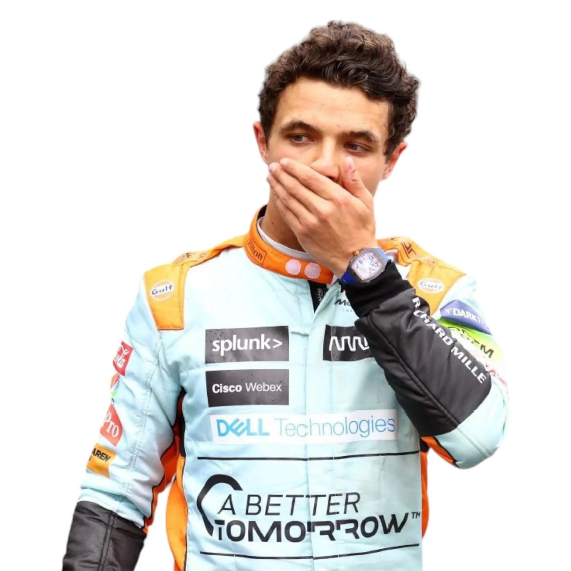 2021 Lando Norris McLaren F1 Race Suit - Monaco GP