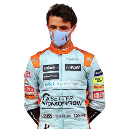 2021 Lando Norris McLaren F1 Race Suit - Monaco GP