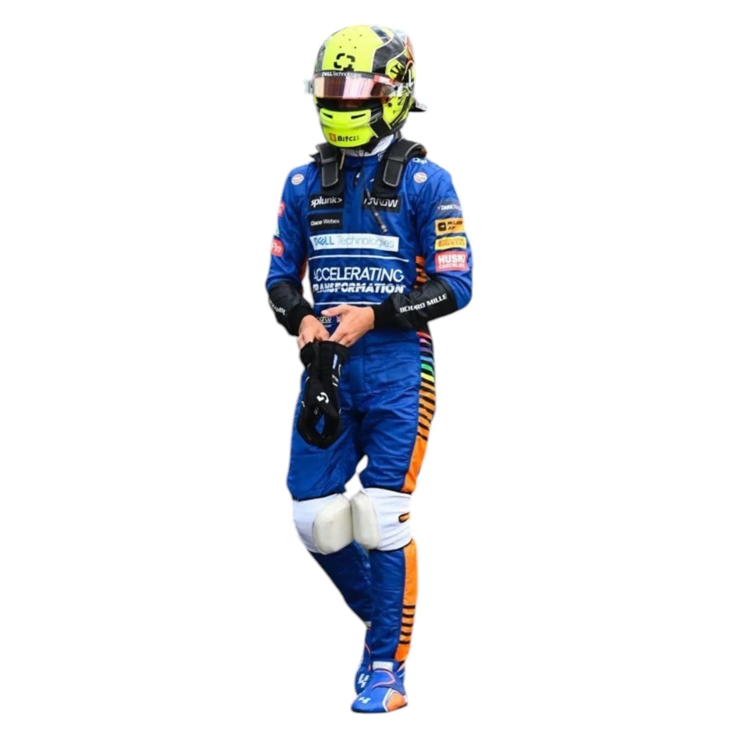 2021 Lando Norris Official McLaren F1 Promo Suit