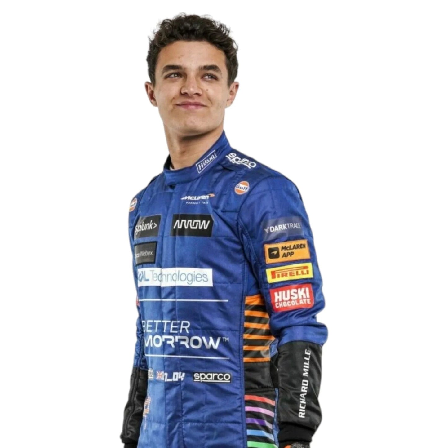 2021 Lando Norris Official McLaren F1 Promo Suit