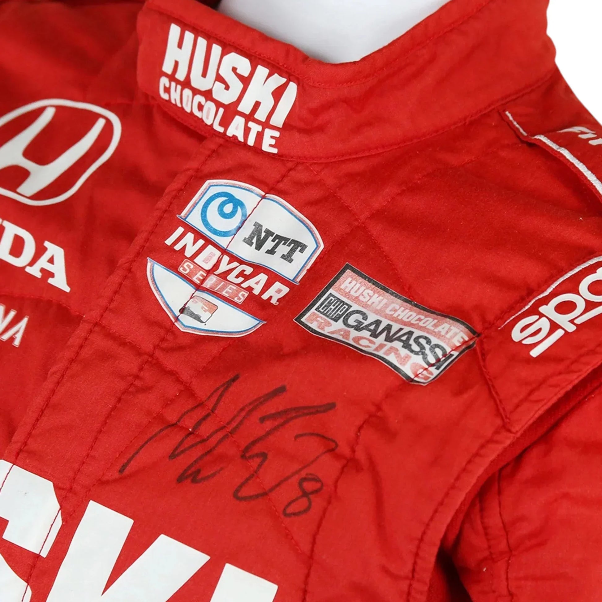 2021 Marcus Ericsson Signed First Win Detroit Grand Prix Ganassi IndyCar Suit