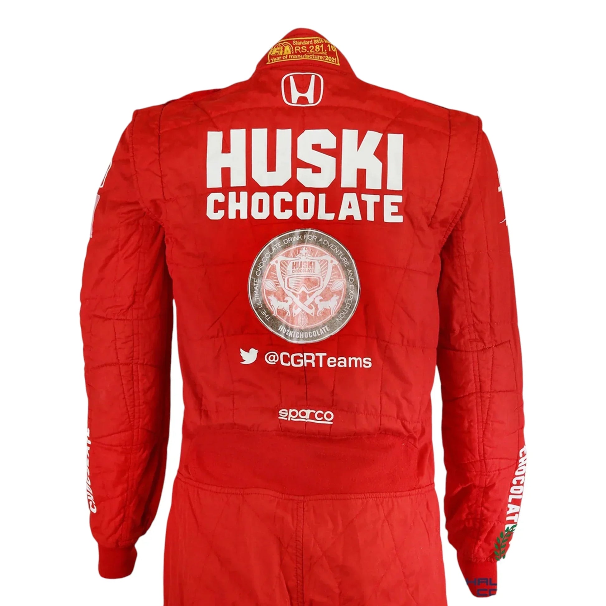 2021 Marcus Ericsson Signed First Win Detroit Grand Prix Ganassi IndyCar Suit