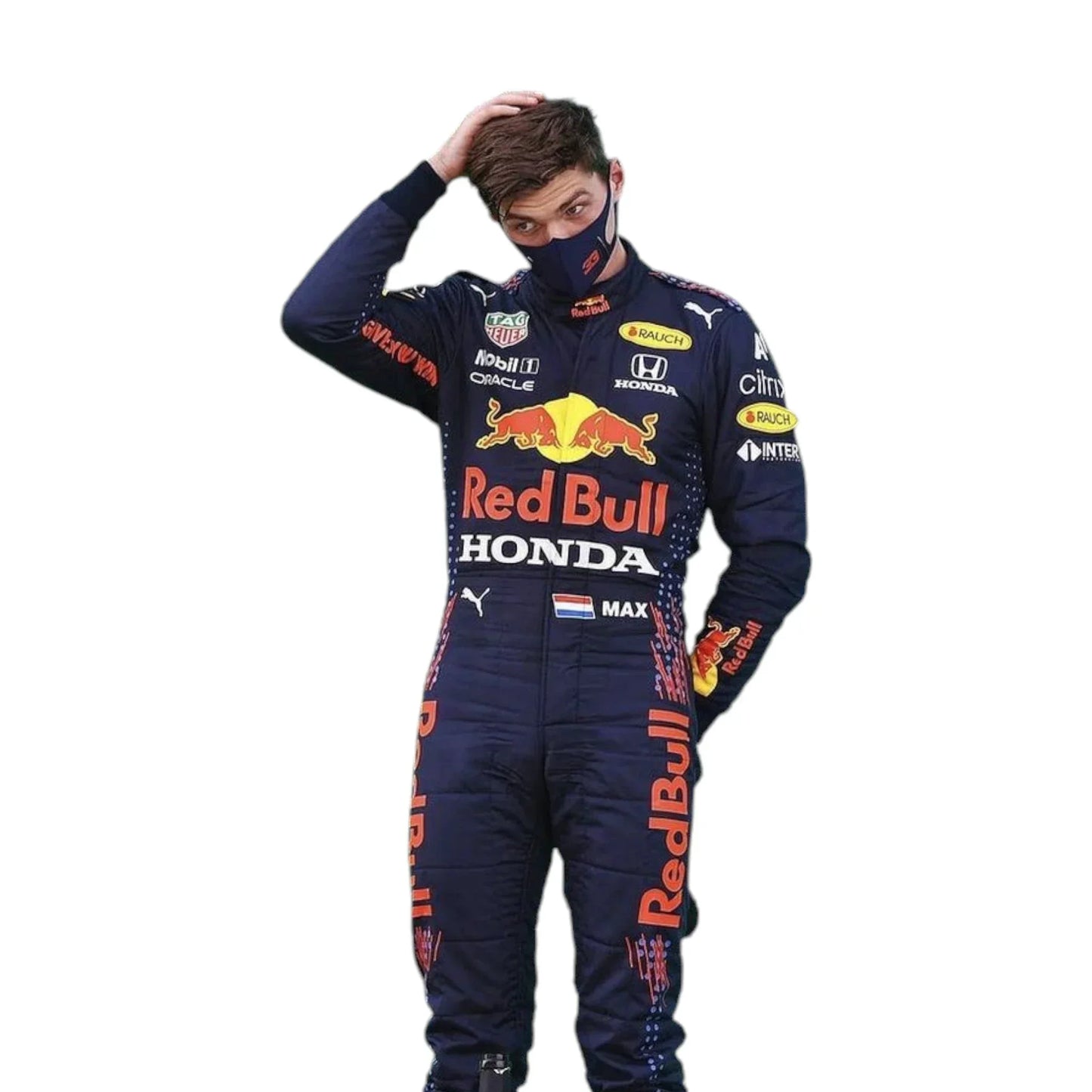 2021 Max Verstappen Red Bull F1 Race Suit