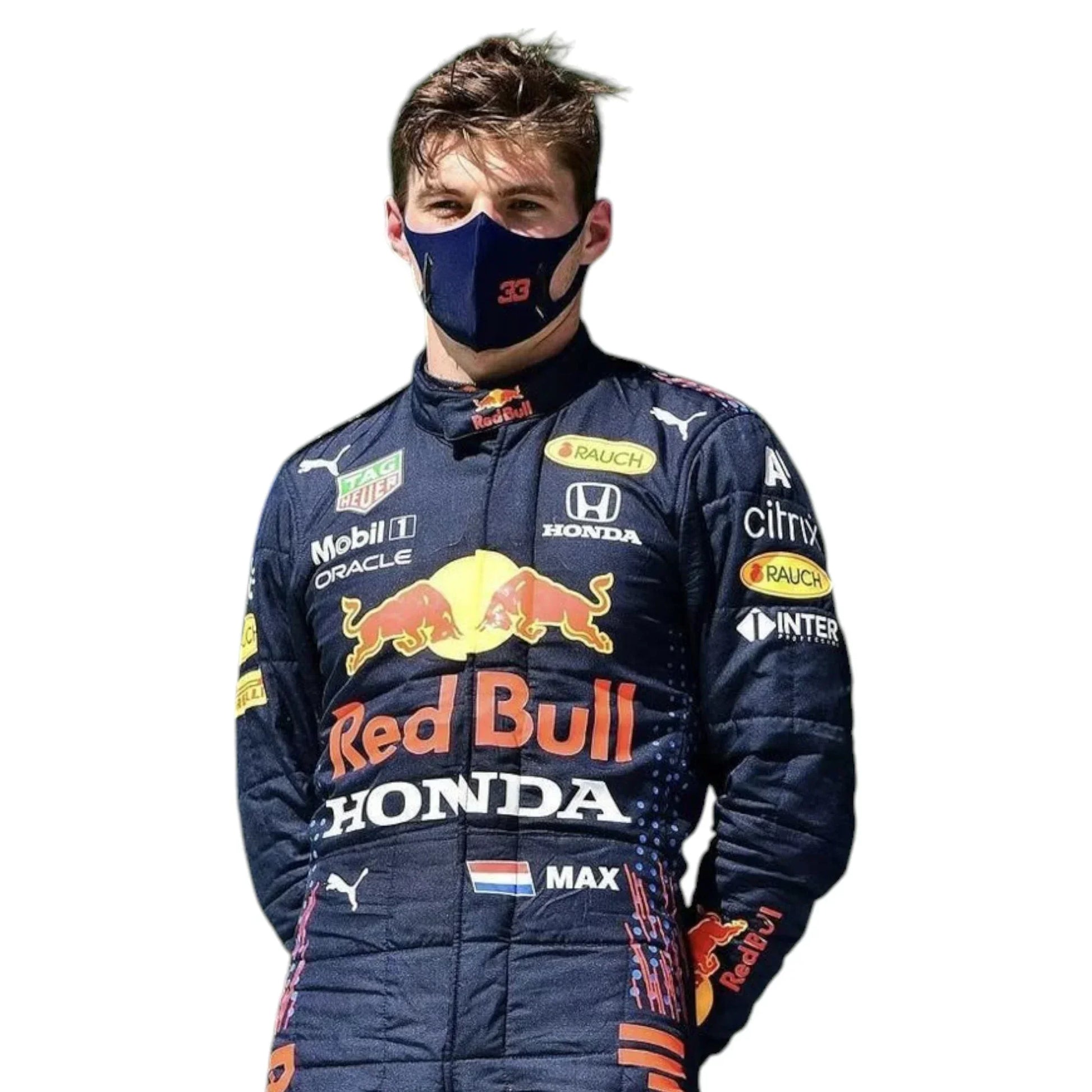 2021 Max Verstappen Red Bull F1 Race Suit