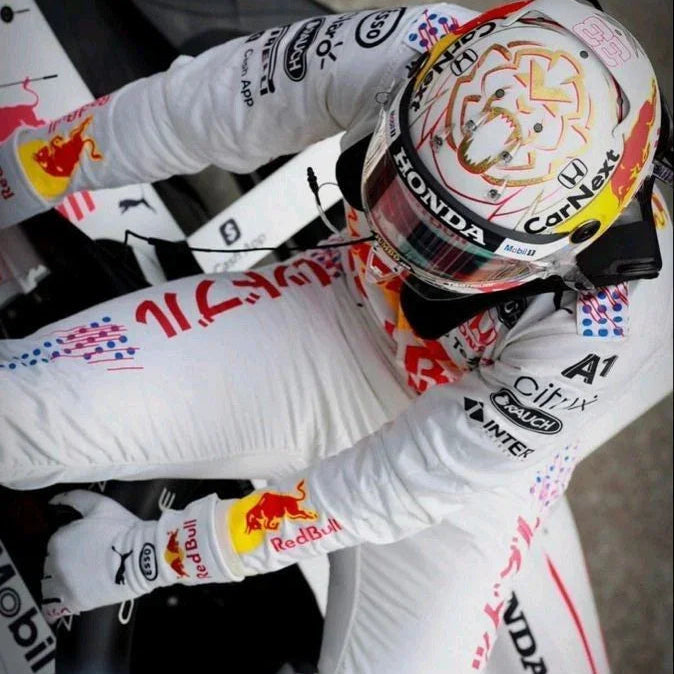 2021 Max Verstappen Red Bull Gloves