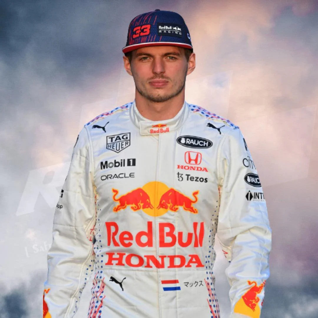 2021 Max Verstappen Red Bull Special Turkish GP Race Suit