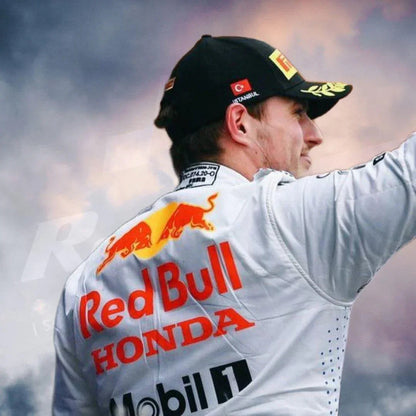 2021 Max Verstappen Red Bull Special Turkish GP Race Suit