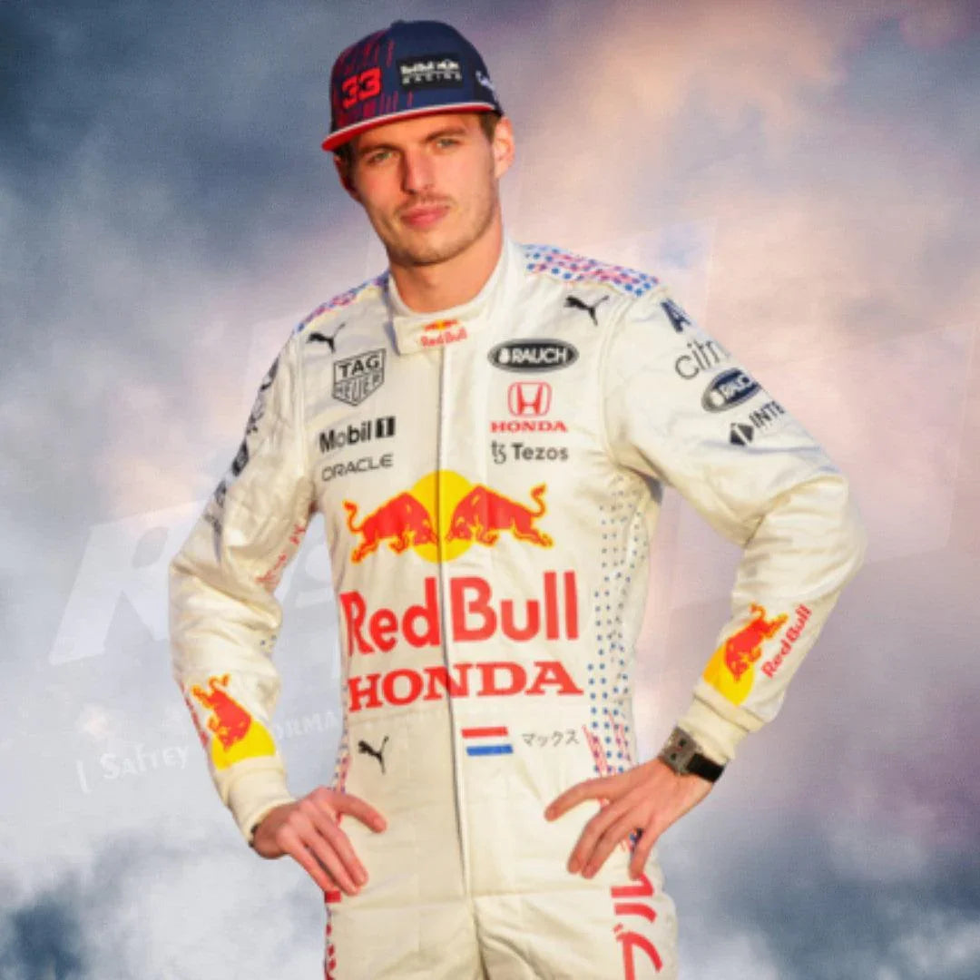2021 Max Verstappen Red Bull Special Turkish GP Race Suit