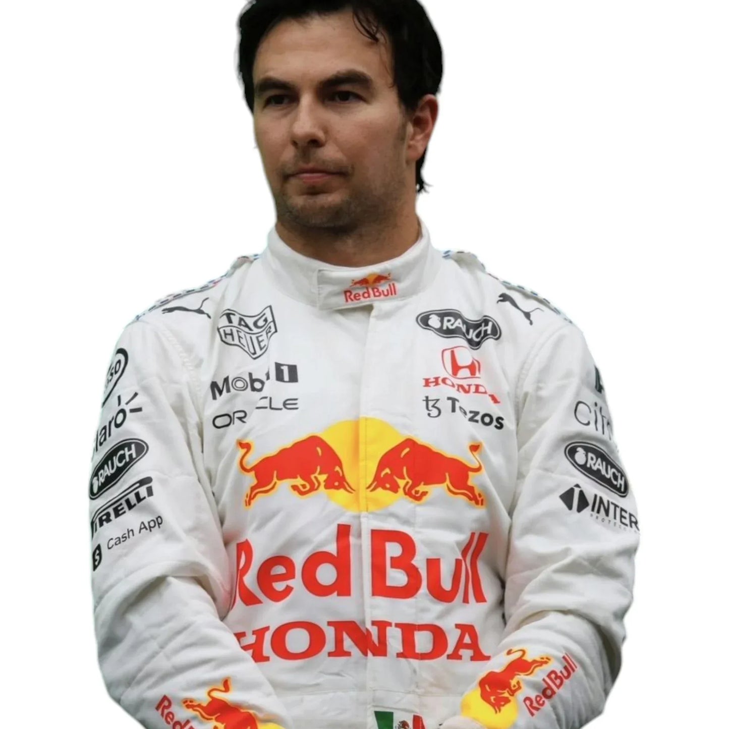 2021 Sergio Perez Red Bull Unveil Special Turkish Gp Race Suit