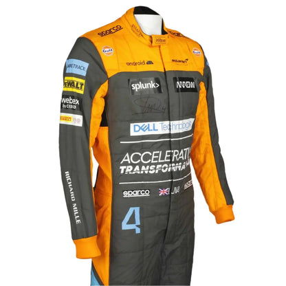 2022 Lando Norris Race McLaren F1 Team Suit - F1 Vintage Racewear