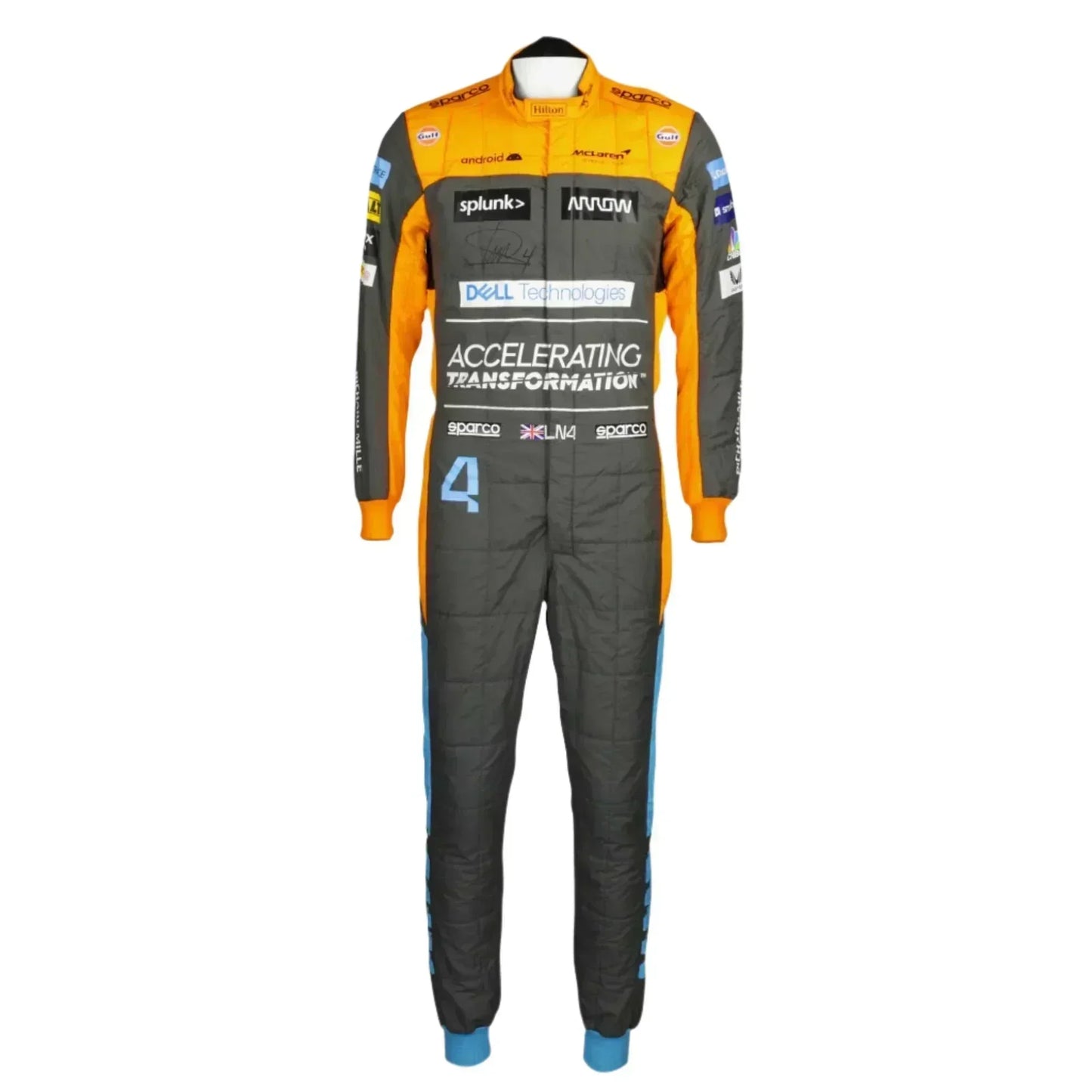 2022 Lando Norris Race McLaren F1 Team Suit - F1 Vintage Racewear