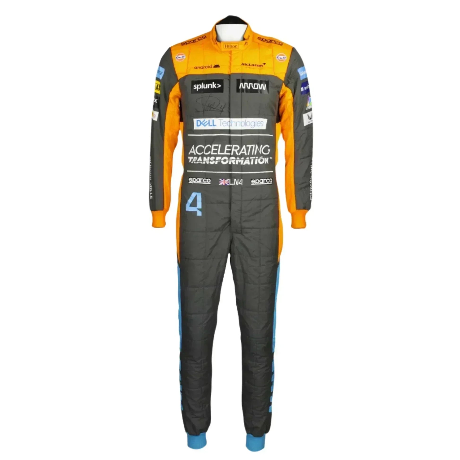 2022 Lando Norris Race McLaren F1 Team Suit - F1 Vintage Racewear