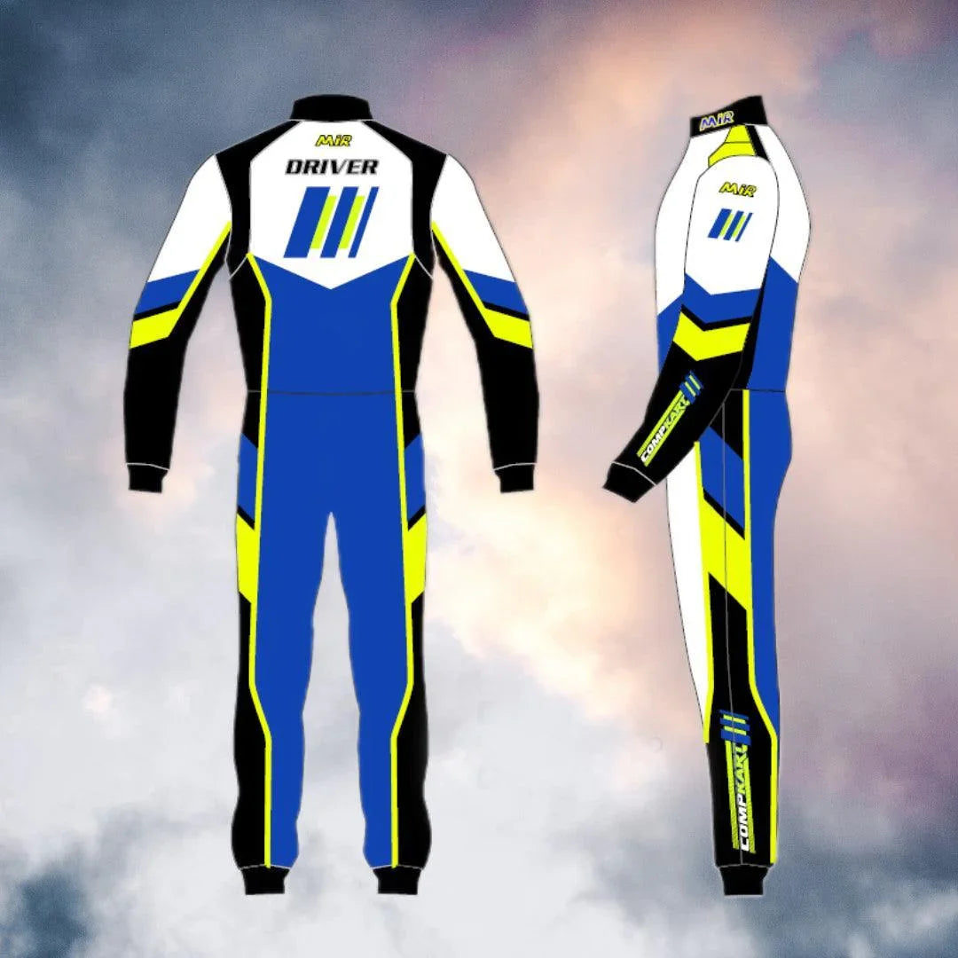 2022 Compkart-MIR Karting Race Suit - F1 Vintage Racewear