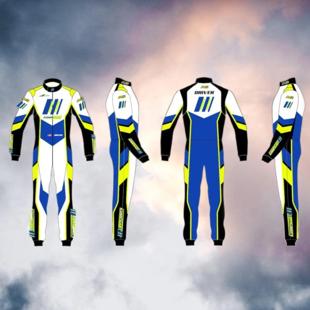 2022 Compkart-MIR Karting Race Suit - F1 Vintage Racewear