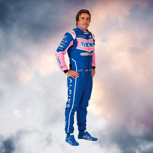 2022 Fernando Alonso Race Suit BWT Alpine F1 - F1 Vintage Racewear