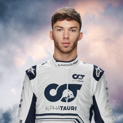2022 New Pierre Gasly F1 AlphaTauri Race Suit - F1 Vintage Racewear
