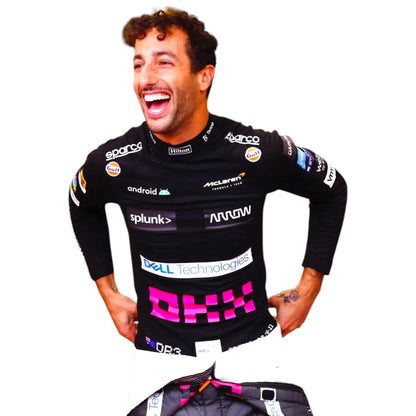 2022 Daniel Ricciardo Original Japan/Singapore GP Special Design McLaren F1 Suit