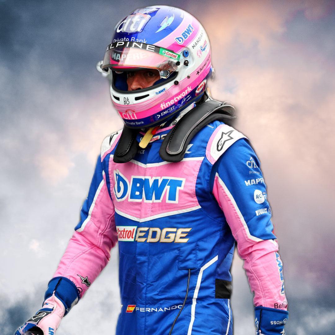 2022 Fernando Alonso Race Suit BWT Alpine F1