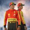 2023 Charles Leclerc Carlos Sainz Scuderia Ferrari Suit Monza F1 - Vintage F1 Racewear