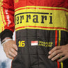 2023 Charles Leclerc Carlos Sainz Scuderia Ferrari Suit Monza F1 - Vintage F1 Racewear