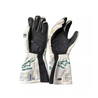 2023 Lance Stroll Baku Worn Gloves - F1 Vintage Racewear