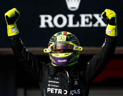2023 Lewis Hamilton Mercedes AMG F1 Gloves - F1 Vintage Racewear