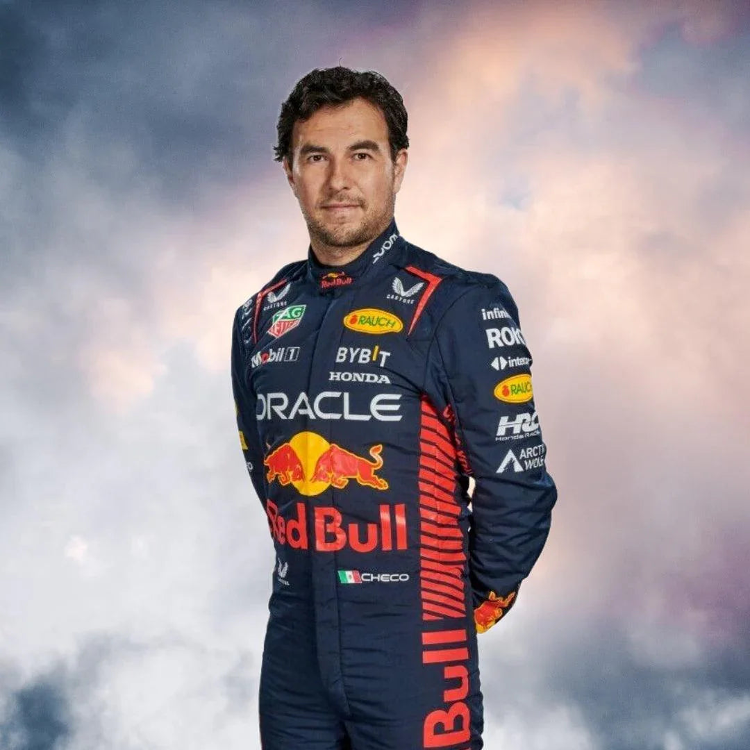 2023 Sergio Perez RedBull Honda Oracle Racing Suit F1 New - F1 Vintage Racewear