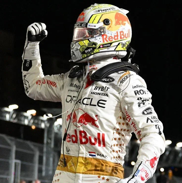 2023 Las Vegas Max Verstappen Red Bull F1 Racing Gloves