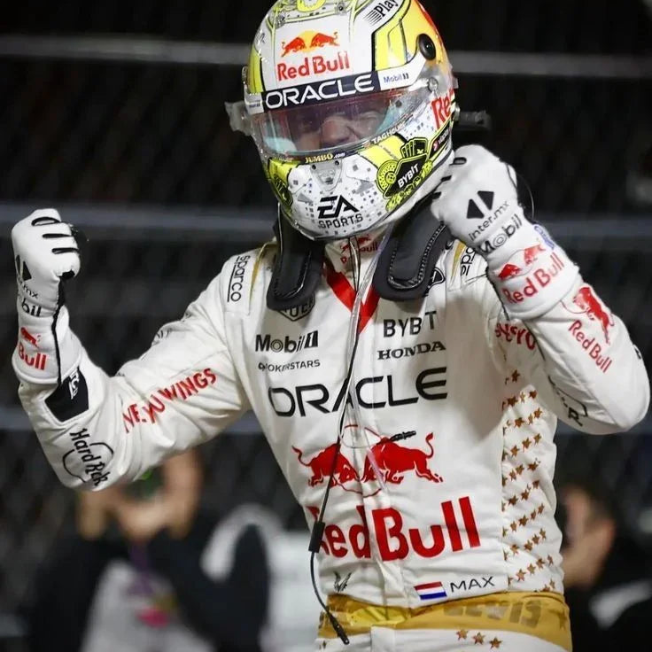 2023 Las Vegas Max Verstappen Red Bull F1 Racing Gloves
